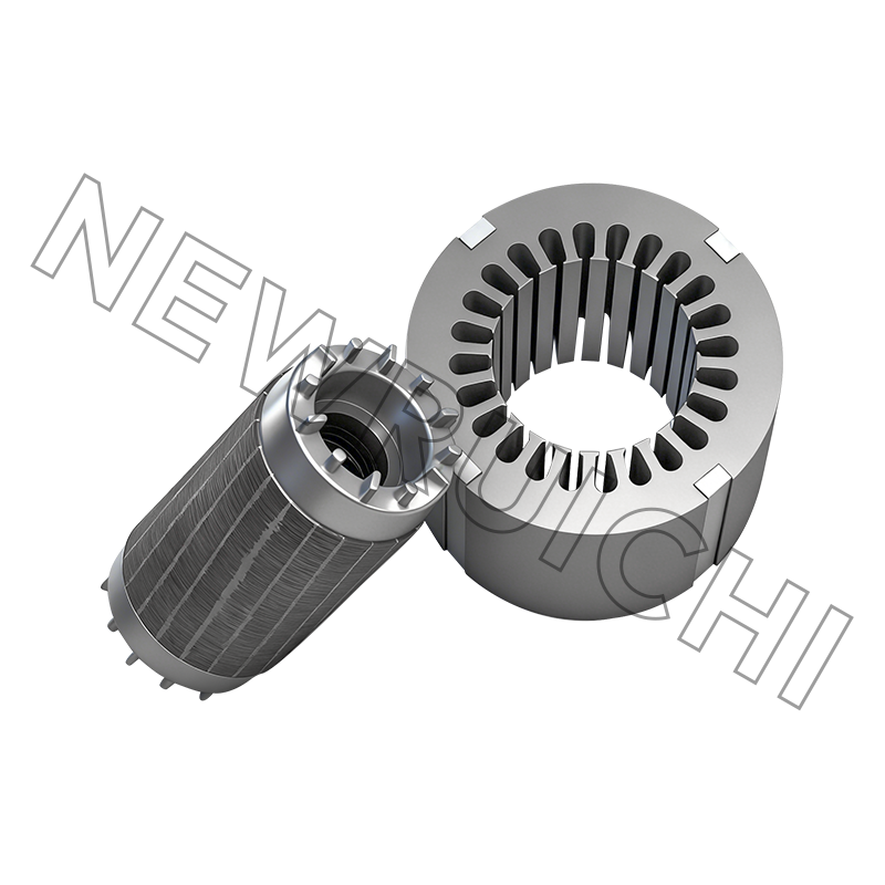 Pemegun Motor AC dan Pemasangan Teras Pemutar